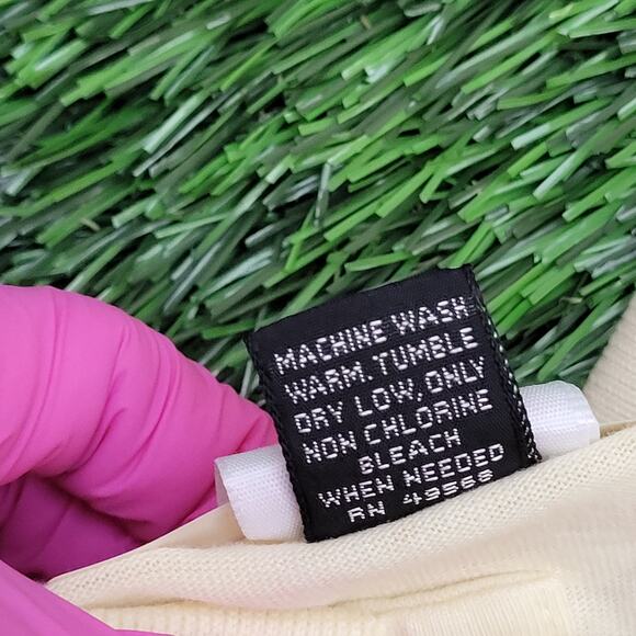 Vintage 90s Mickey-Mouse Polo Shirt M/L 21x26 Yellow Cartoon - Picture 11 of 16